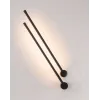 Wall light ZAMBELIS D16 12W DESIGN Matte Black 20114