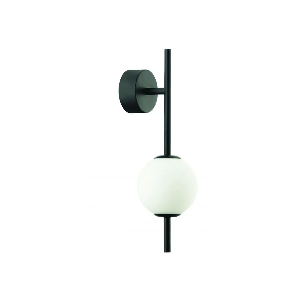 Applique ZAMBELIS 7W DESIGN Noir Mat et Blanc 20133 FS