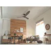 Ventilator ZAMBELIS D1520 DESIGN Mattschwarz und Holz 20259