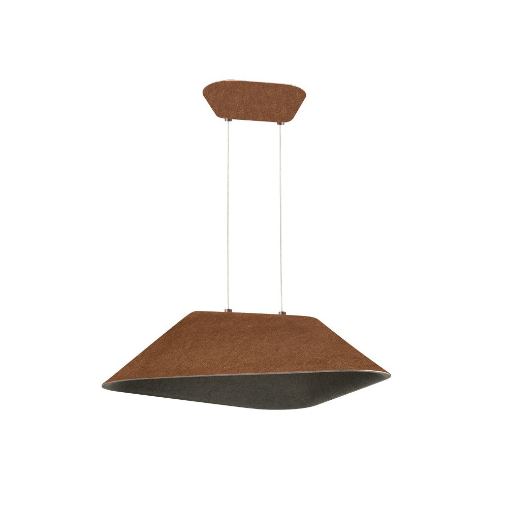 Pendant Light ZAMBELIS 8W Dimmable DESIGN Brown and Grey 23172