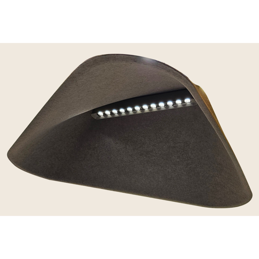 Pendant Light ZAMBELIS 8W Dimmable DESIGN Brown and Grey 23172