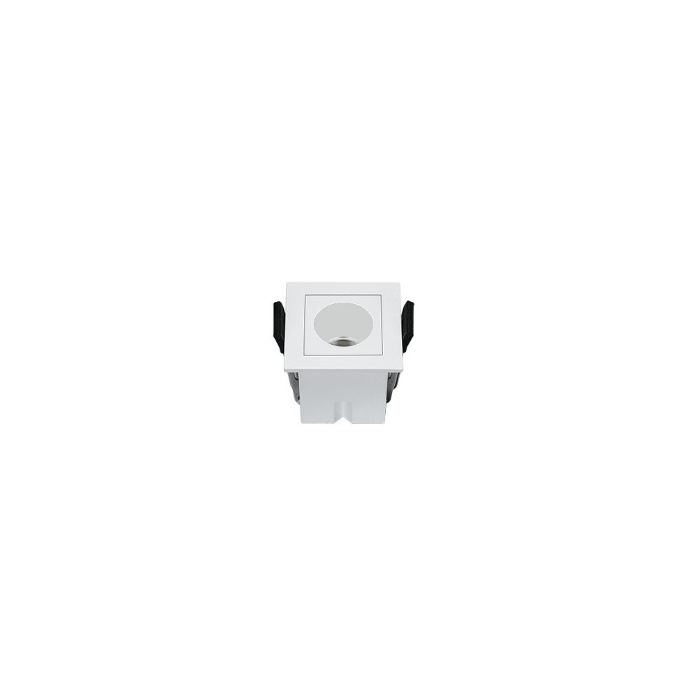 Vierkante Ingebouwde Downlight ZAMBELIS 3W DESIGN Wit Zandkleurig Zonder Driver S189 FS