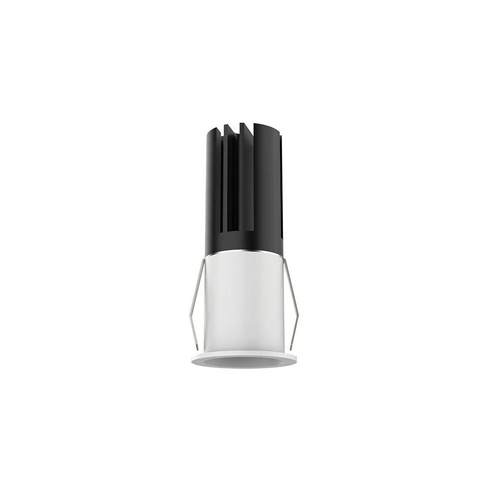 Downlight encastré ZAMBELIS D30 5W DESIGN Blanc Mat Sans Driver S204