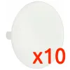 Set van 10 klipdeksel diameter 80mm EUR'OHM 52301