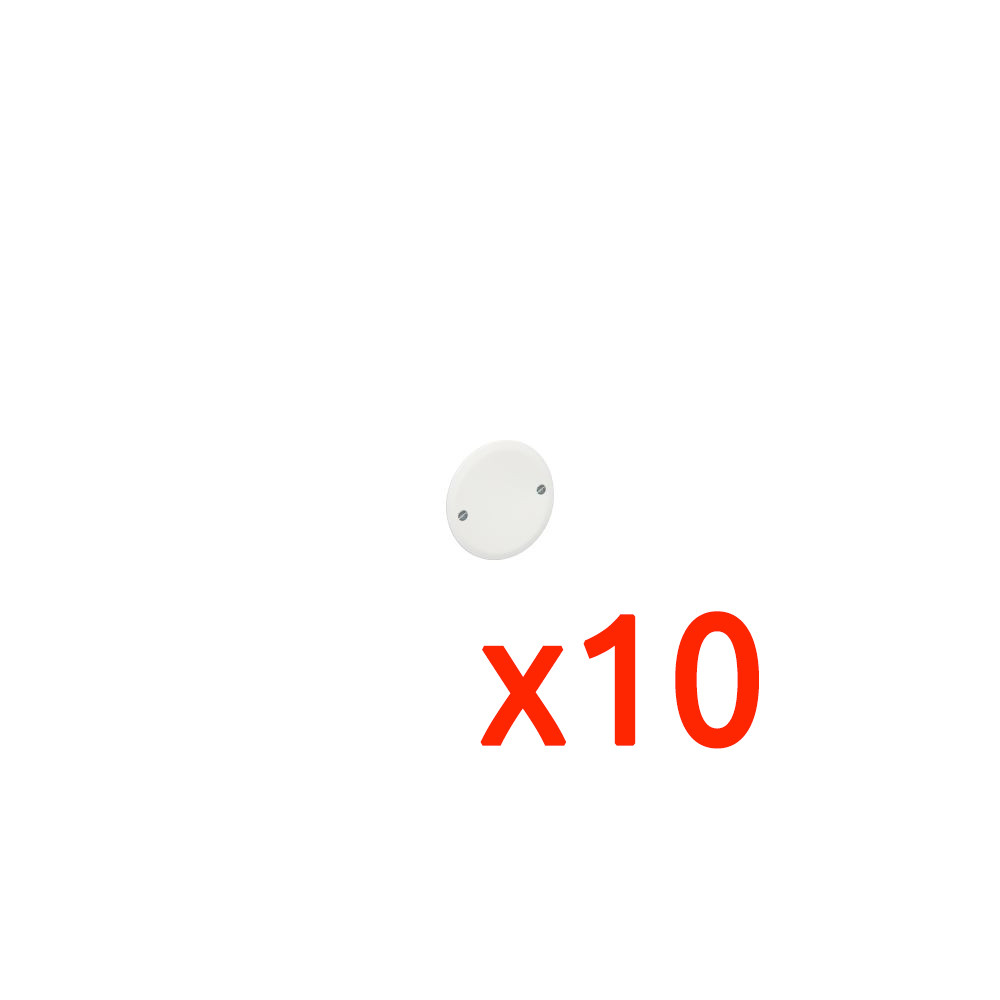 Cover with screws Diameter 80mm EUR'OHM 52302 - Pack of 10