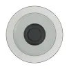 Wandleuchte ZAMBELIS D300 10W Dimmbar DESIGN Schwarz Sandgestrahlt und Rauchglas 25144