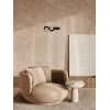 Wall Light ZAMBELIS 25W Dimmable DESIGN Sandblasted Black and Brushed Champagne 25342 FS