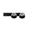 Wall Light ZAMBELIS 25W Dimmable DESIGN Matte Black and Brushed Nickel 25343