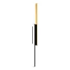 Wall Light ZAMBELIS 26W Dimmable DESIGN Sand Black and Brushed Brass 2560 FS
