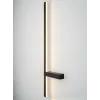 Wandleuchte ZAMBELIS 40W Dimmbar DESIGN Sandschwarz 2584