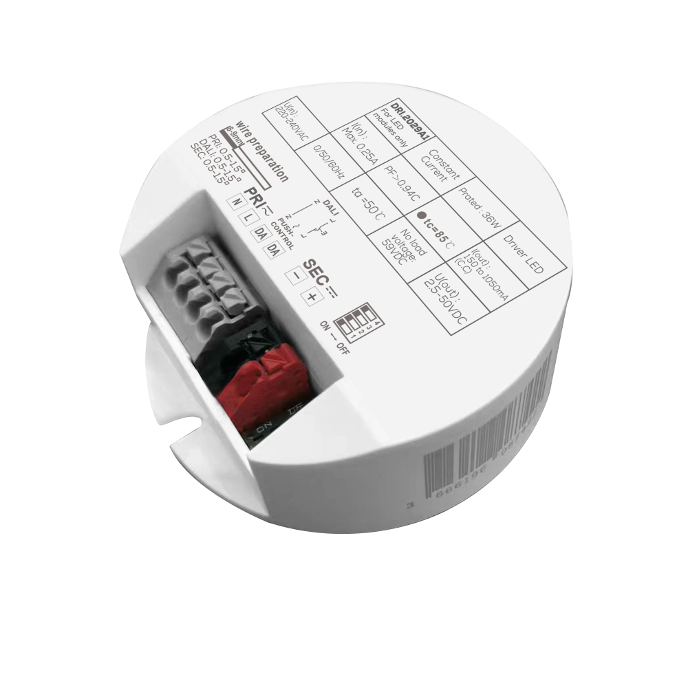 Driver Compact CLAREO DALI 150-1050mA 36W Flicker Free