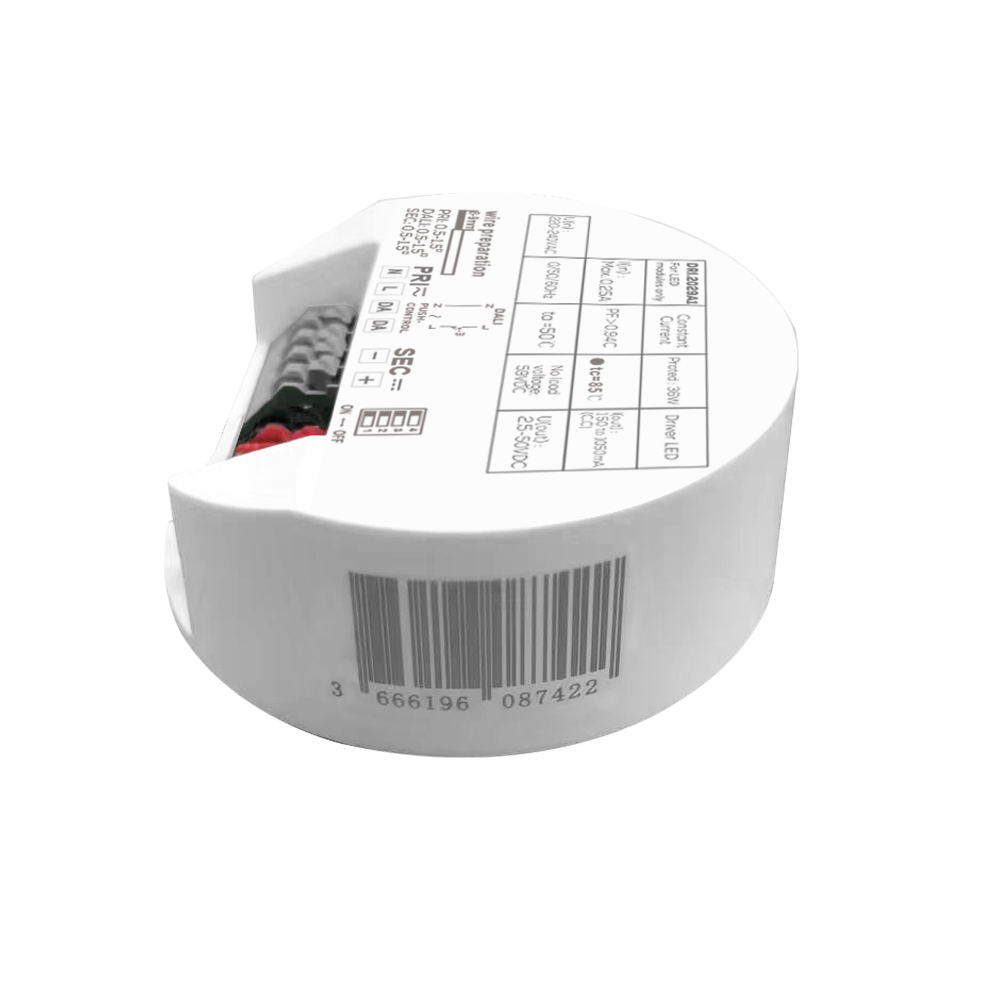 Driver Compact CLAREO DALI 150-1050mA 36W Flicker Free