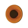 Wandlamp ZAMBELIS D320 18W CCT Dimbaar DESIGN Bruin Glas en Matzwart 25270