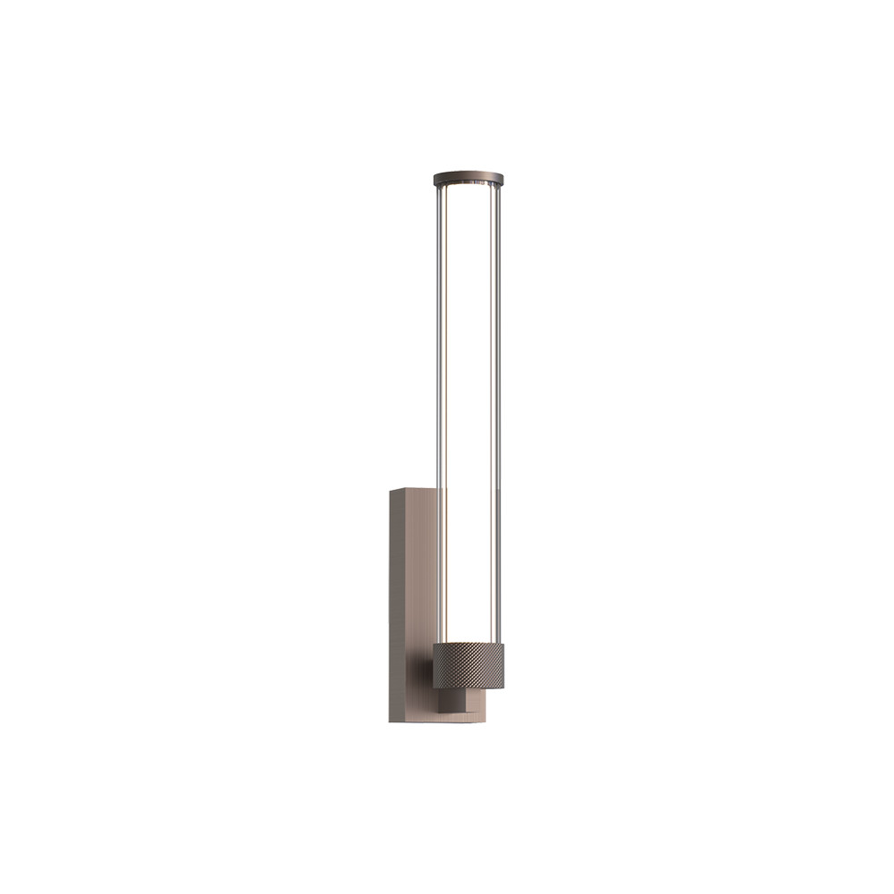 Applique Murale ZAMBELIS 9W Dimmable DESIGN Café Brossé 25444 FS