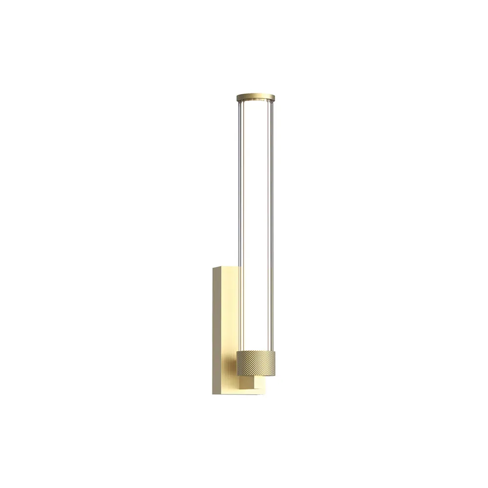 ZAMBELIS 9W Dimmable Wall Light DESIGN Brushed Gold 25445