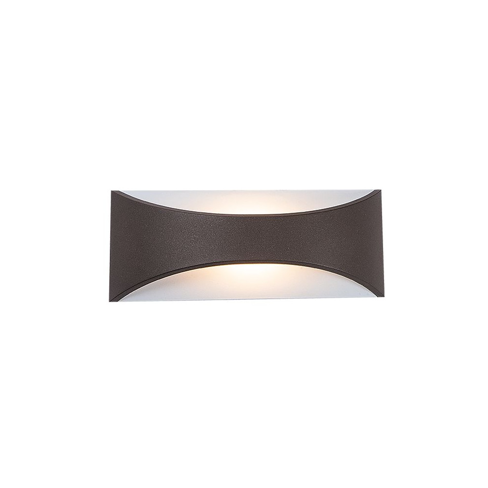 Buitenwandlamp ZAMBELIS 11W IP65 DESIGN Donkerbruin E266