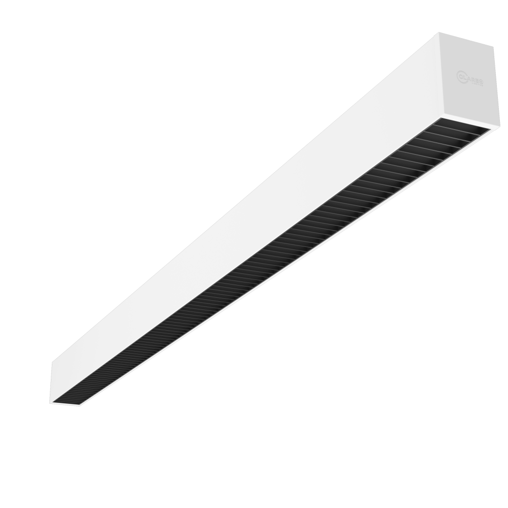 LineLED Louvre CLAREO 120cm 30W ADVANCE 3 White