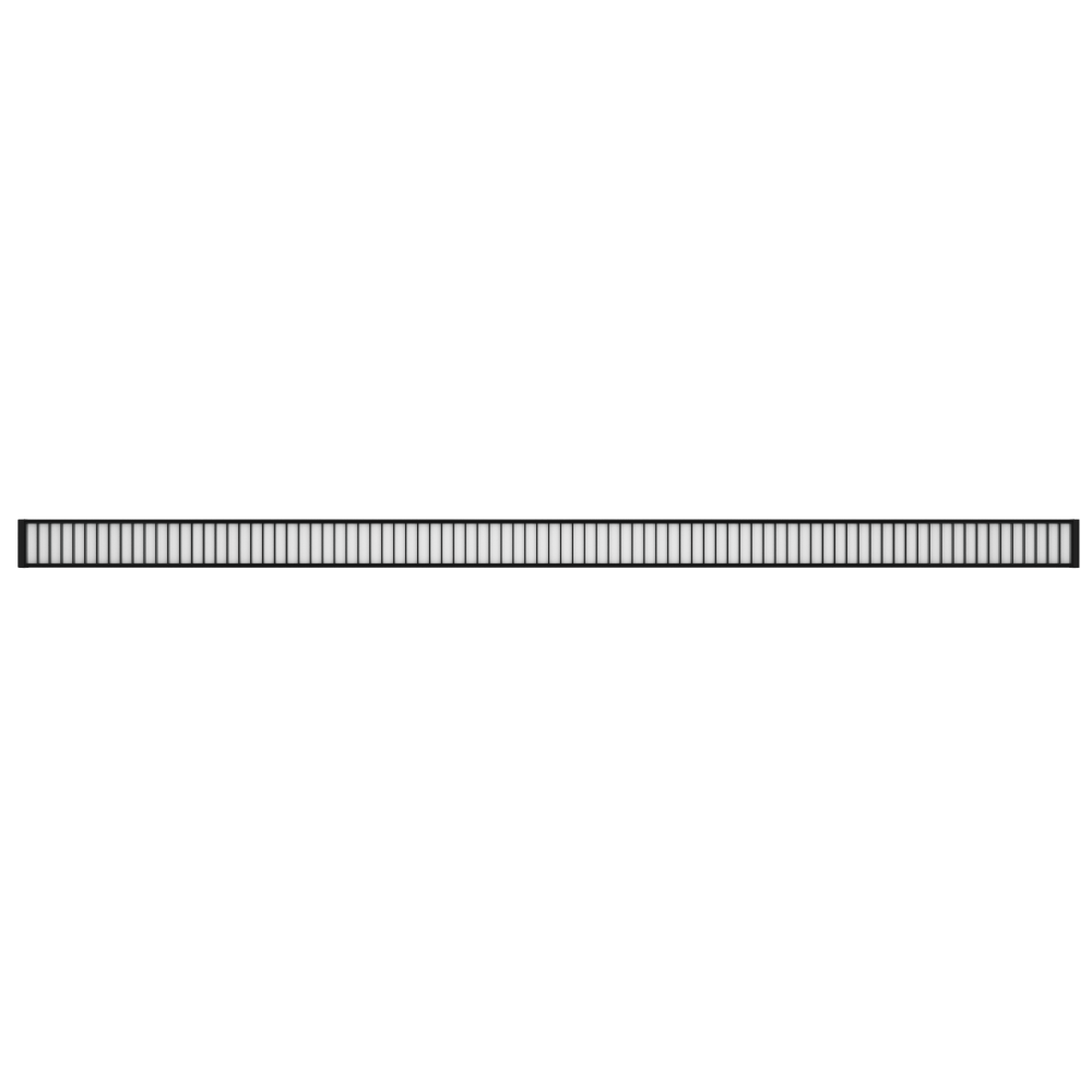 LineLED Louvre CLAREO 120cm 30W ADVANCE 3 Noir