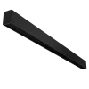 LineLED Louvre CLAREO 150cm 40W ADVANCE 3 Zwart FS