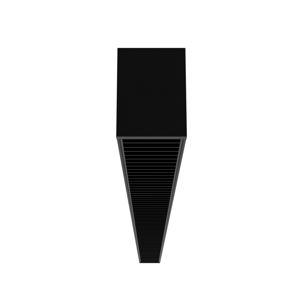 LineLED Louvre CLAREO 150cm 40W ADVANCE 3 Zwart FS