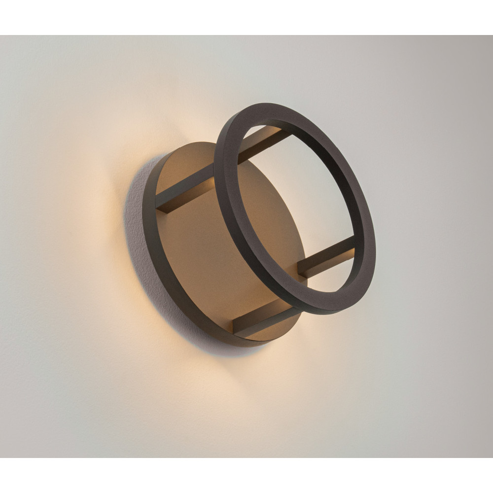 Outdoor Wall Light ZAMBELIS D260 9.2W IP65 DESIGN Graphite E443 FS
