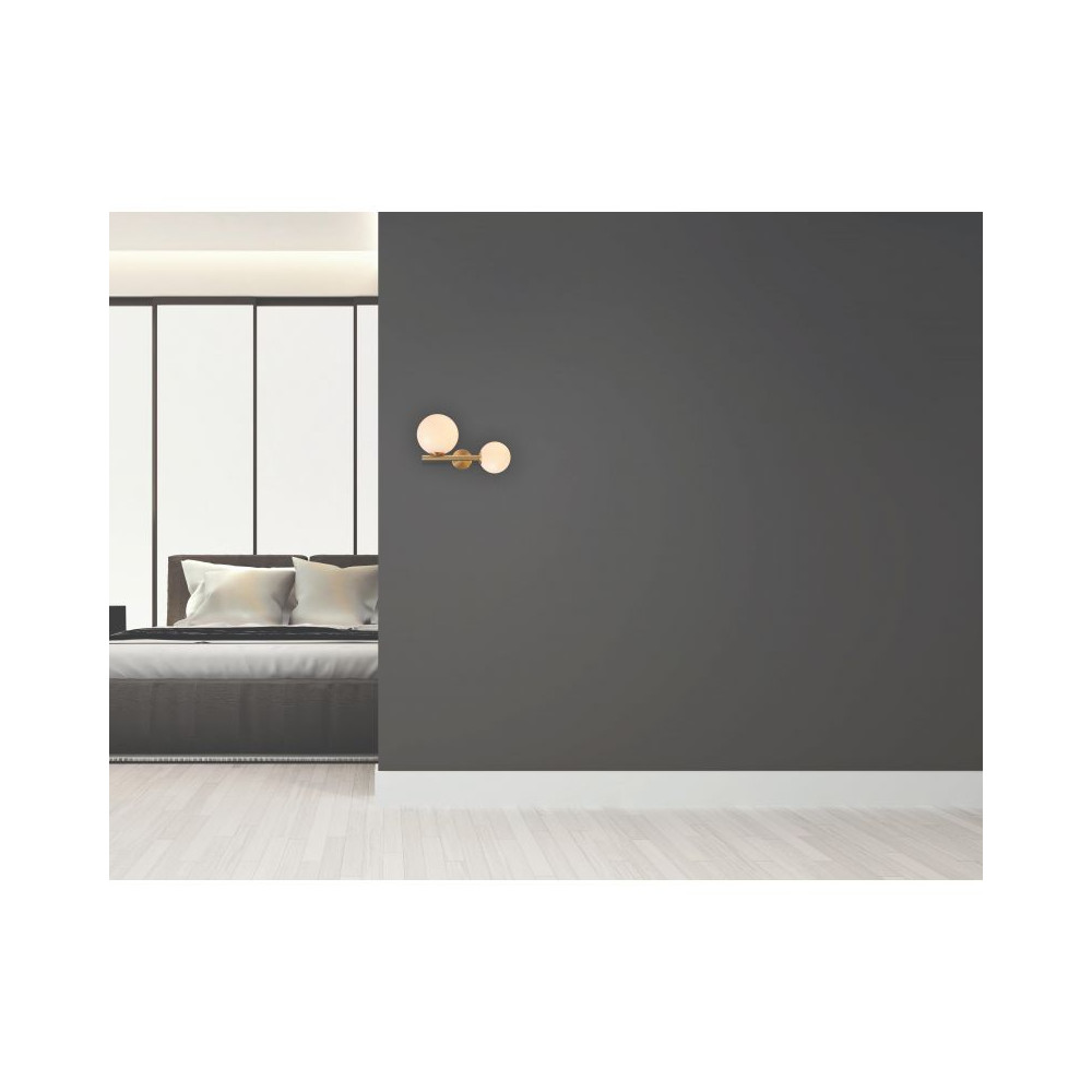 Wall Light ZAMBELIS E14/G9 DESIGN Matte Gold Without Source 1995