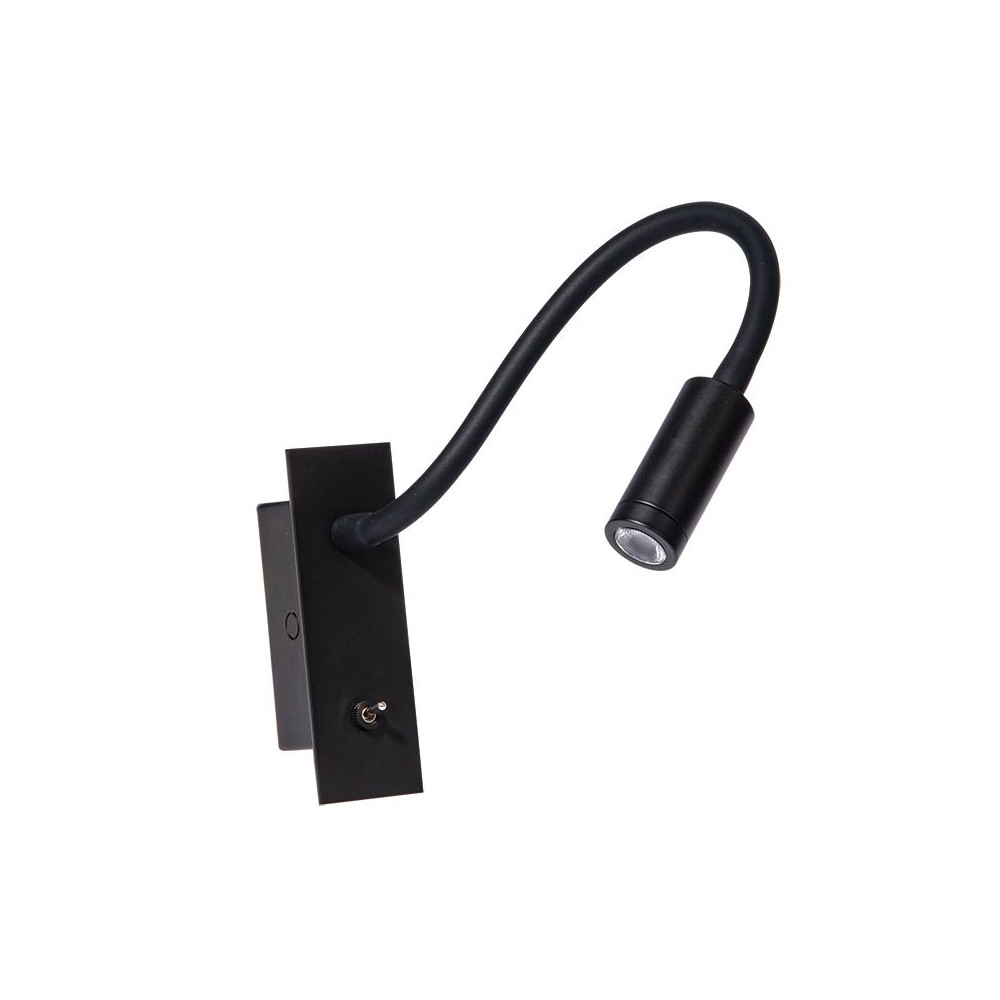Einbauwandleuchte ZAMBELIS 3W DESIGN Schwarz H69