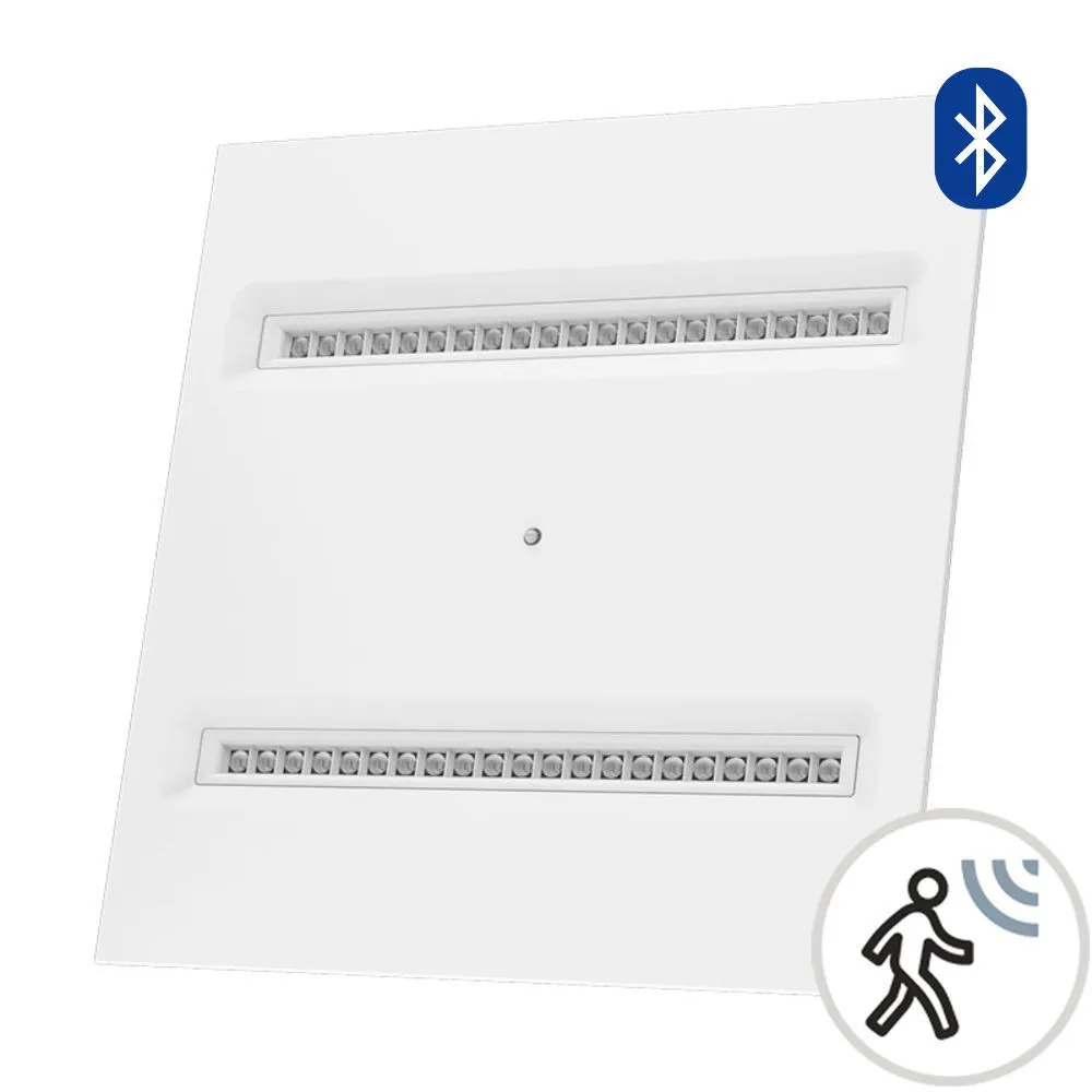 Panel Optic Détecteur CLAREO 600x600 20W SENSOR Bluetooth TECH 2 Blanc