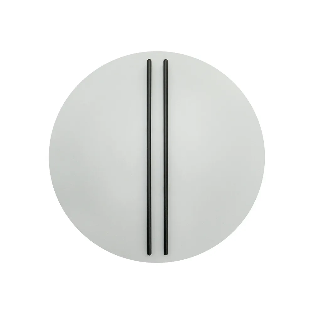 Applique Murale ZAMBELIS D800 30W Dimmable DESIGN Gris Sablé et Noir 2575 FS