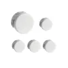 Lot de 5 Boîtes de dérivation étanches IP55 rondes diamètre 60x40mm 960° EUR'OHM 50001