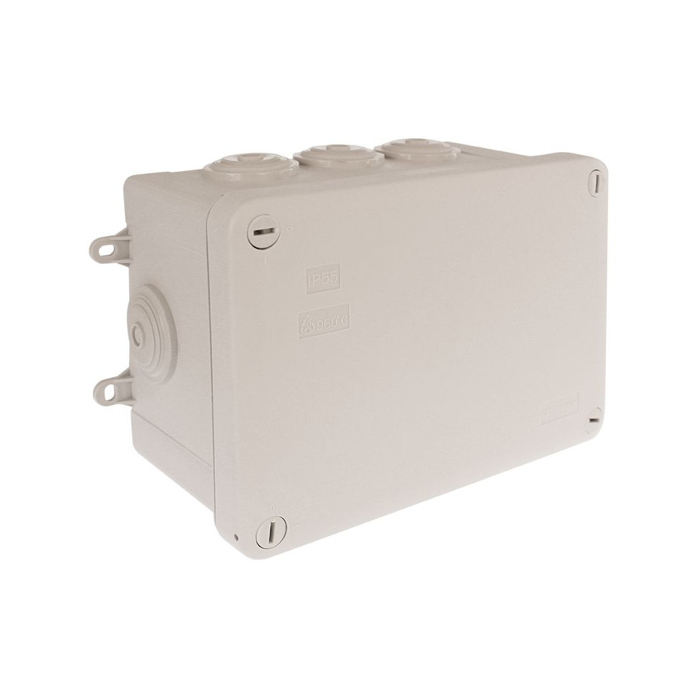 Waterdichte aftakdoos IP55 155x110x80mm EUR'OHM 50036