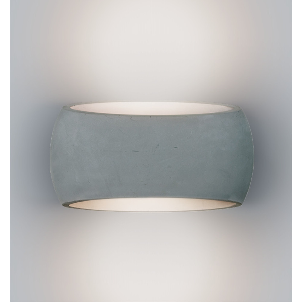 Wandleuchte Direkt/Indirekt ZAMBELIS E27 DESIGN Beton Ohne Lichtquelle 180020
