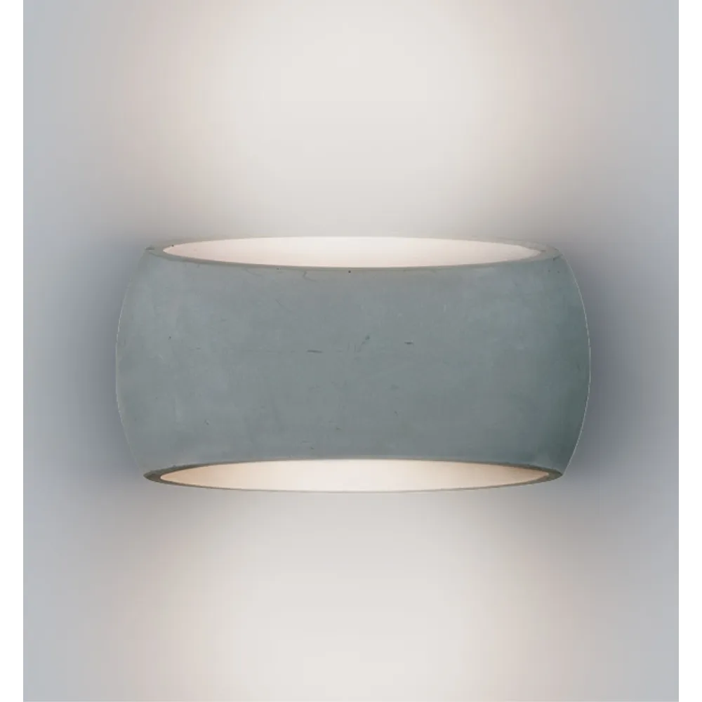 Wandleuchte Direkt/Indirekt ZAMBELIS E27 DESIGN Beton Ohne Lichtquelle 180020