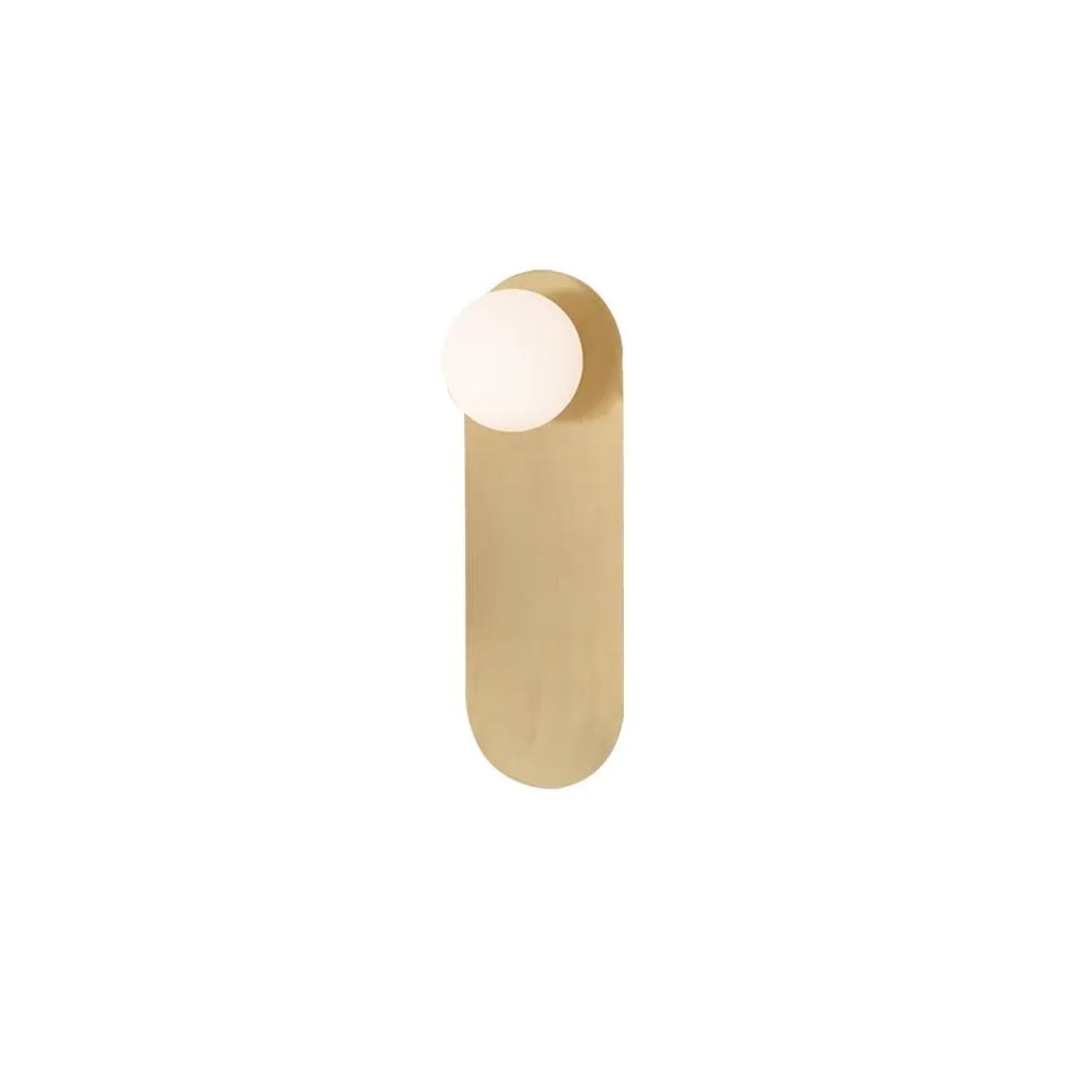 Wandleuchte ZAMBELIS G9 DESIGN Gold Matt Ohne Leuchtmittel H64
