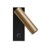 Wall Light ZAMBELIS Reading Touch 3W Dimmable DESIGN Gold and Black Sandblasted 25282
