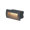 Encastré Mural Extérieur ZAMBELIS 4W IP65 DESIGN Graphite E247-G