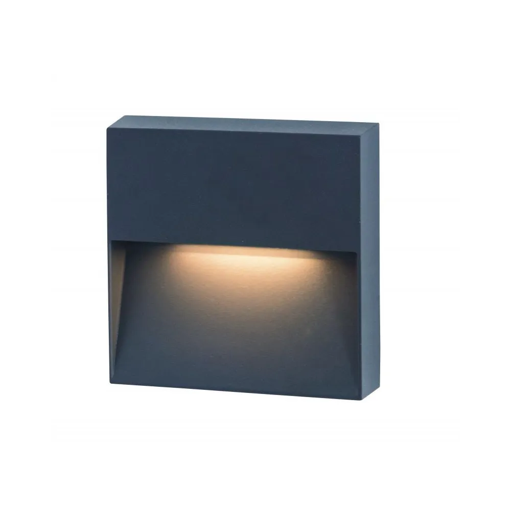 Applique Extérieure ZAMBELIS 7W IP65 DESIGN Graphite E241-G