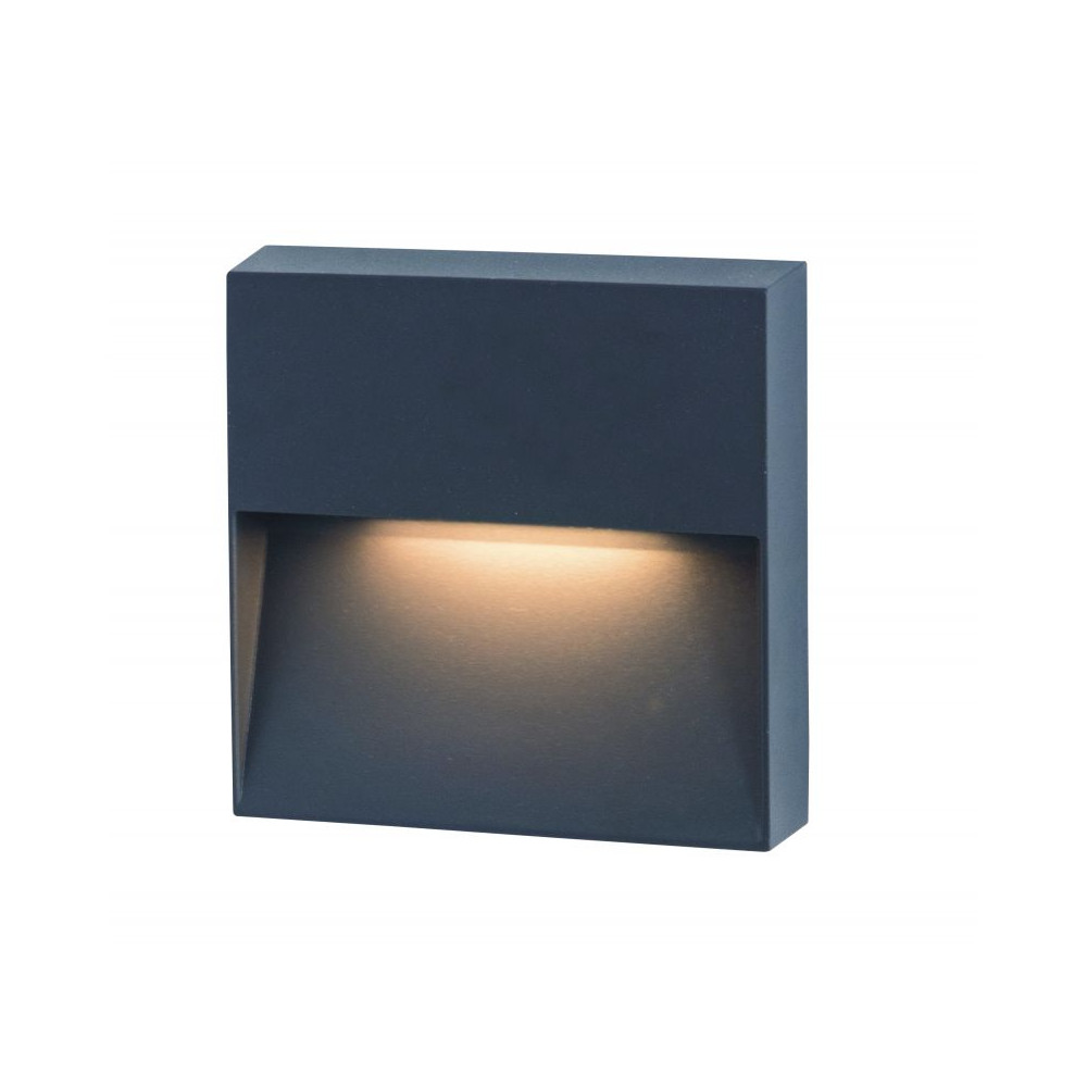 Outdoor Wall Light ZAMBELIS 6W IP65 DESIGN Graphite E241-G