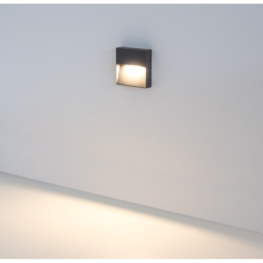 Applique Extérieure ZAMBELIS 7W IP65 DESIGN Graphite E241-G