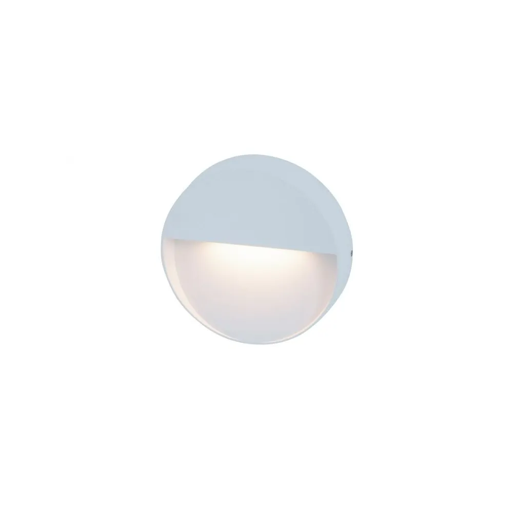 Applique Extérieure ZAMBELIS D15 7W IP65 DESIGN Blanc Sablé E242-W