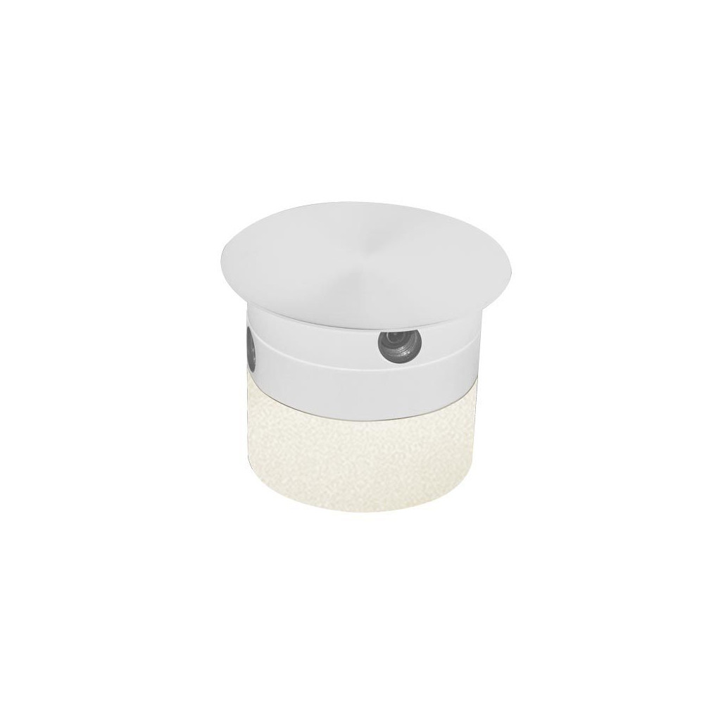 Base ZAMBELIS D100 3W Dimmable DESIGN Blanc Sablé Sans Driver 19151 FS