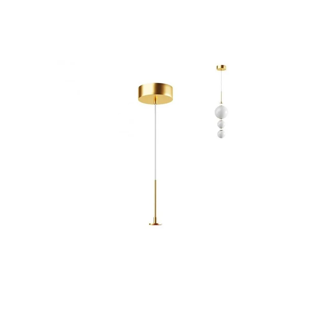 Base Dimmable pour suspension modulable ZAMBELIS D140 DESIGN Doré Mat 22230-G FS