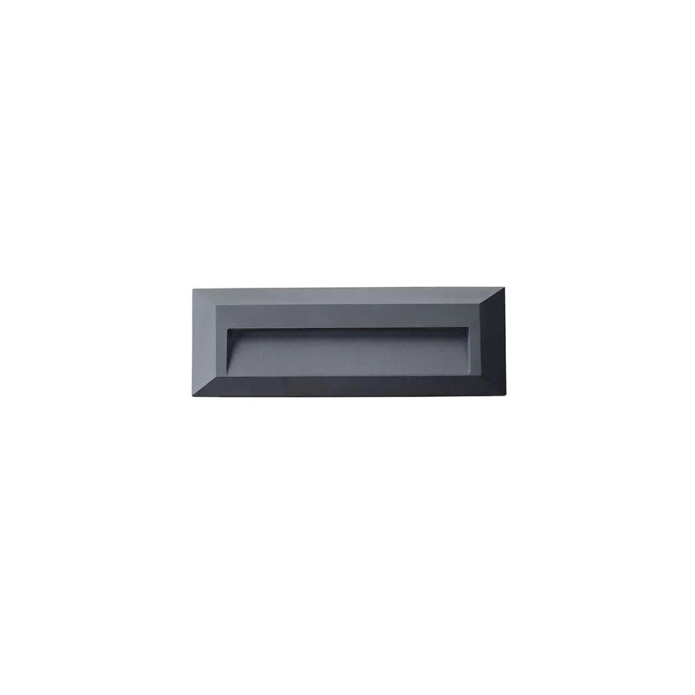 Außen-Wandleuchte ZAMBELIS 3W IP65 DESIGN Graphit E229