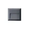 Buitenwandlamp ZAMBELIS 1,5W IP65 DESIGN Grafiet E230