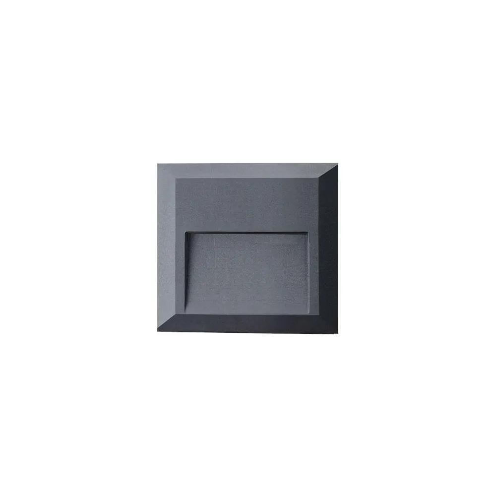 Applique Extérieure ZAMBELIS 2W IP65 DESIGN Graphite E230