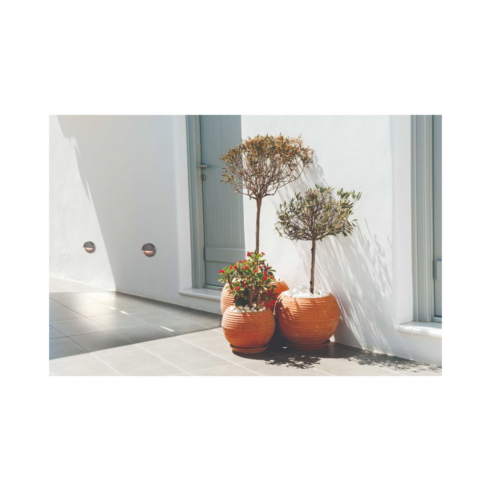 Outdoor Wall Light ZAMBELIS D105 2W IP65 DESIGN Graphite E294