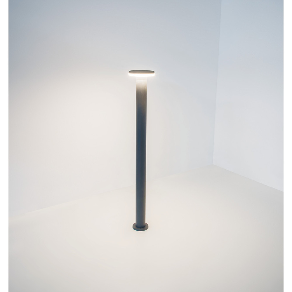 Buitenpaal ZAMBELIS D150 12W IP65 DESIGN Grafiet E249