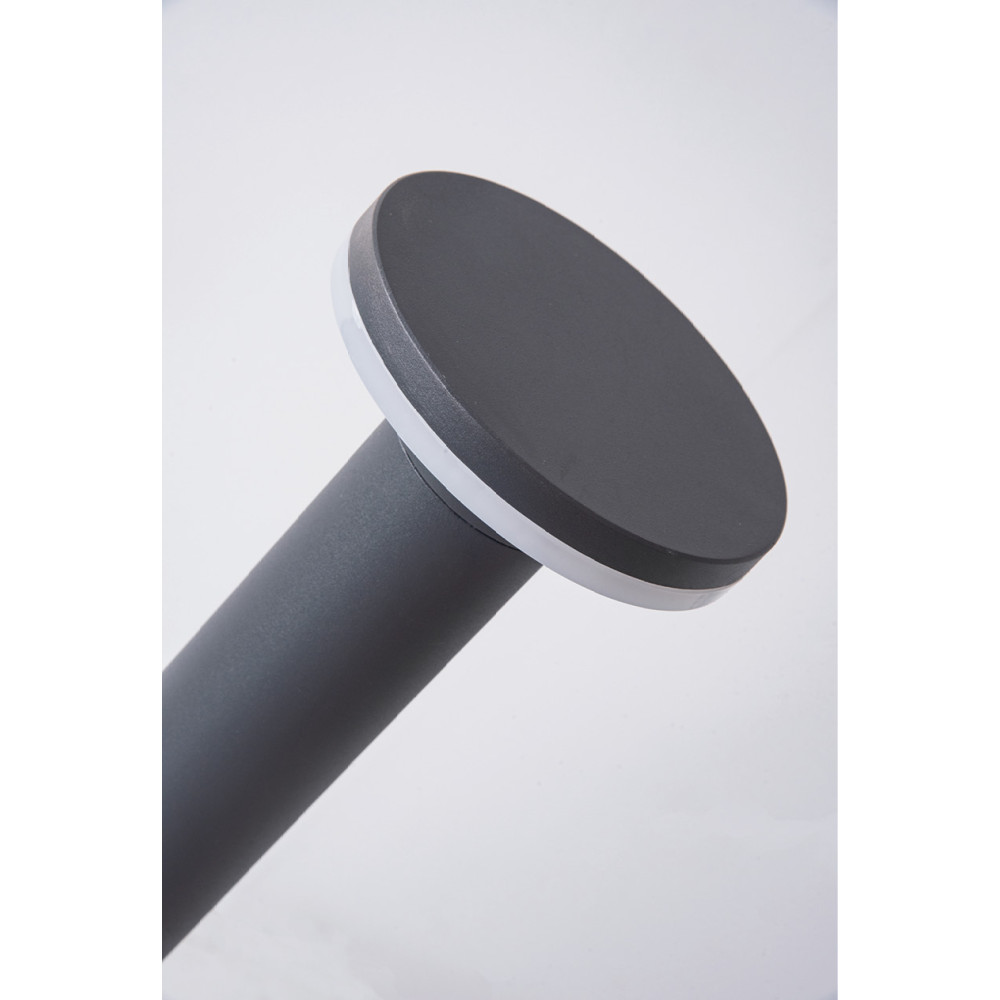Outdoor Bollard ZAMBELIS D150 12W IP65 DESIGN Graphite E249