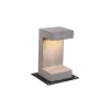Outdoor Bollard ZAMBELIS 8W IP54 DESIGN Concrete E191