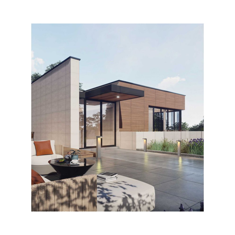 Außenpoller ZAMBELIS 8W IP65 70cm DESIGN Beton E383
